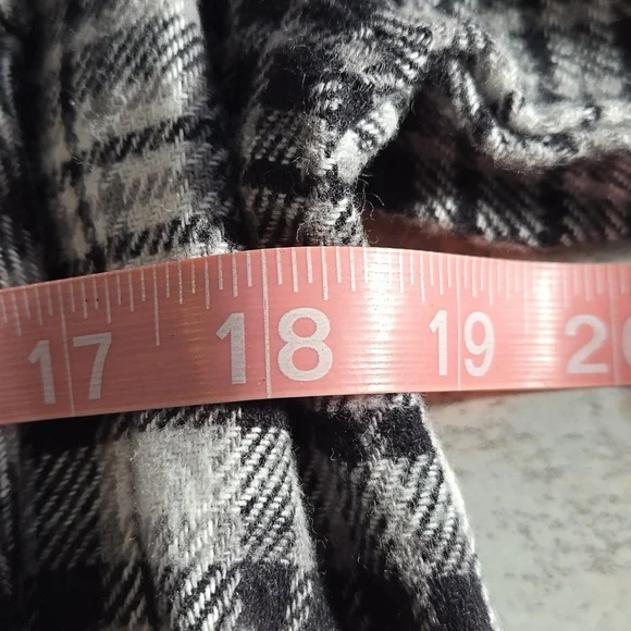 NWT Beachlunchlounge Shacket Shirt Jacket Size XS Small Flannel - Picture 7 of 10